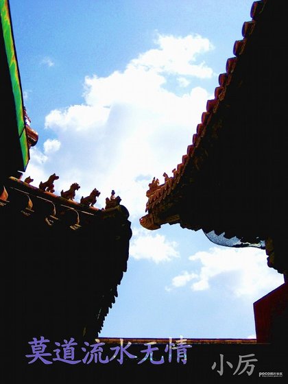 莫道流水無情